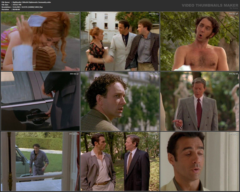 Highlander S06e04 Diplomatic Immunity.mkv