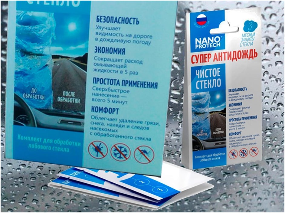 антидождь nanoprotech  