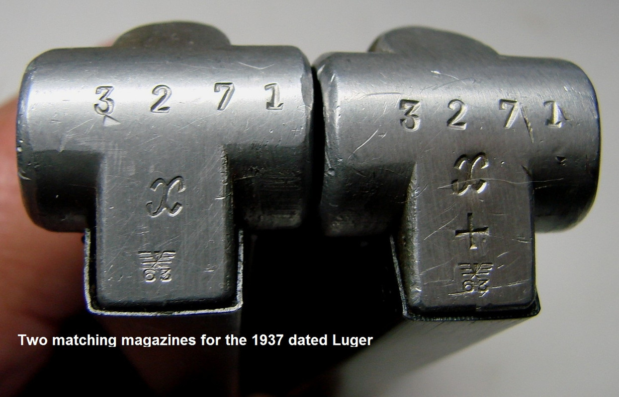 1937 P.08 magazines
