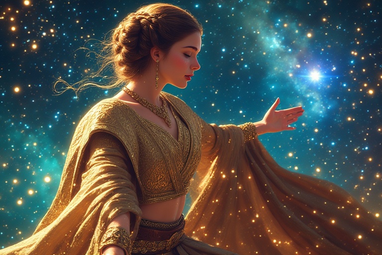 Princess-Leia-in-Golden-outfit-(23)