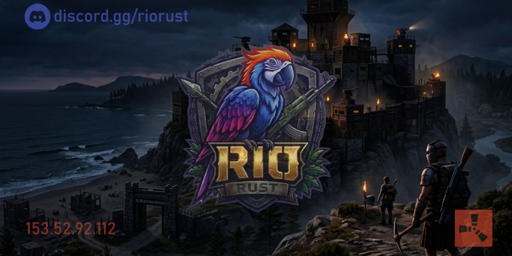 Баннер сервера [TR/EU] RIO 3x - Solo Duo Trio Quad