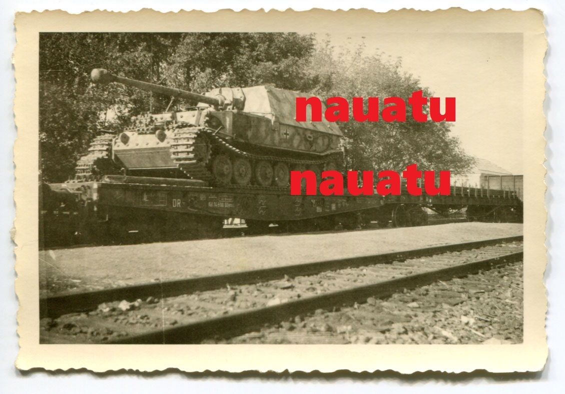Foto Panzer Tank Panzerjäger Ferdinand Elefant a