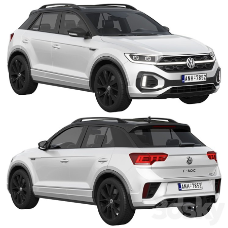 3DSky - Volkswagen T-Roc R-line 2022