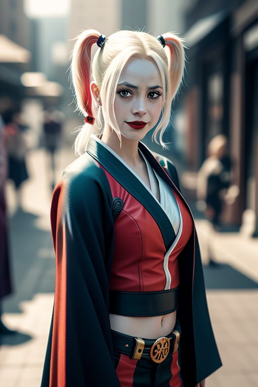 Harley-Quinn-wearing-a-kimono-9