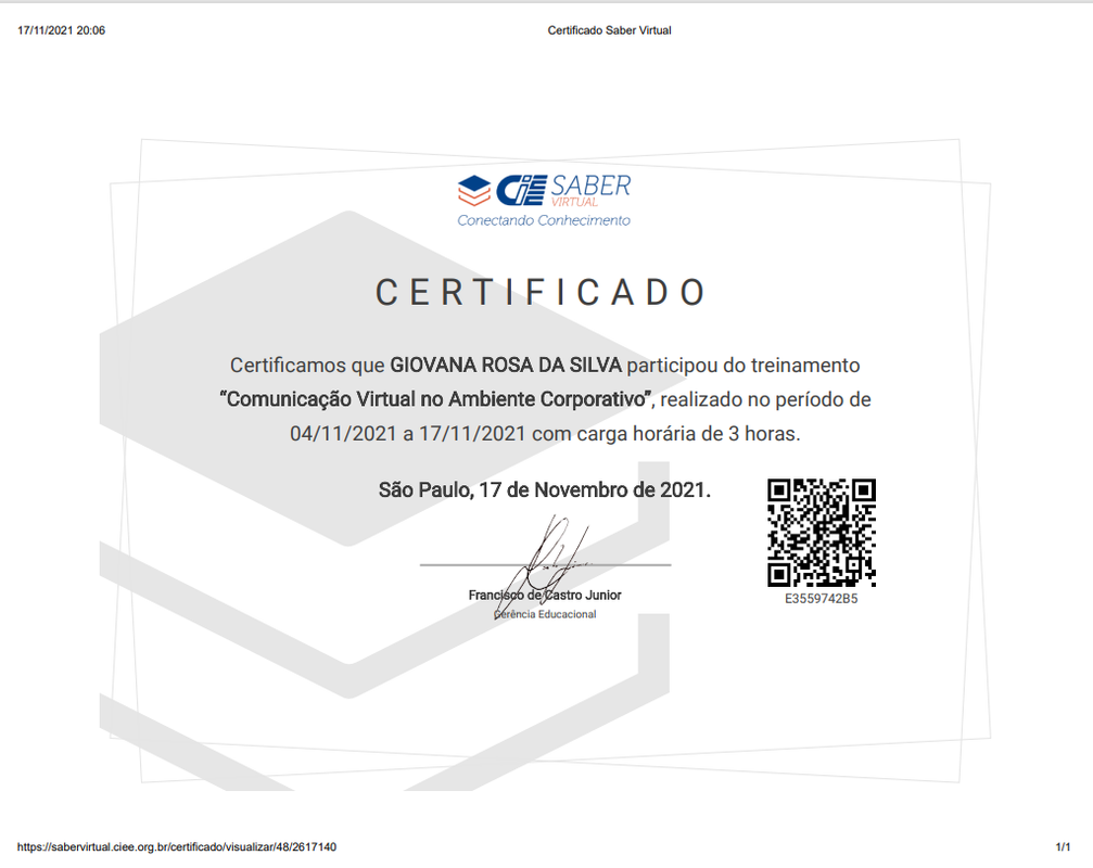 Comunicação Virtual no Ambiente de Trabalho