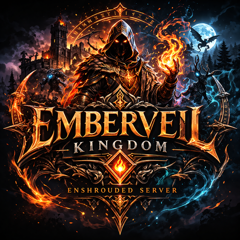 Emberveil Kingdom logo