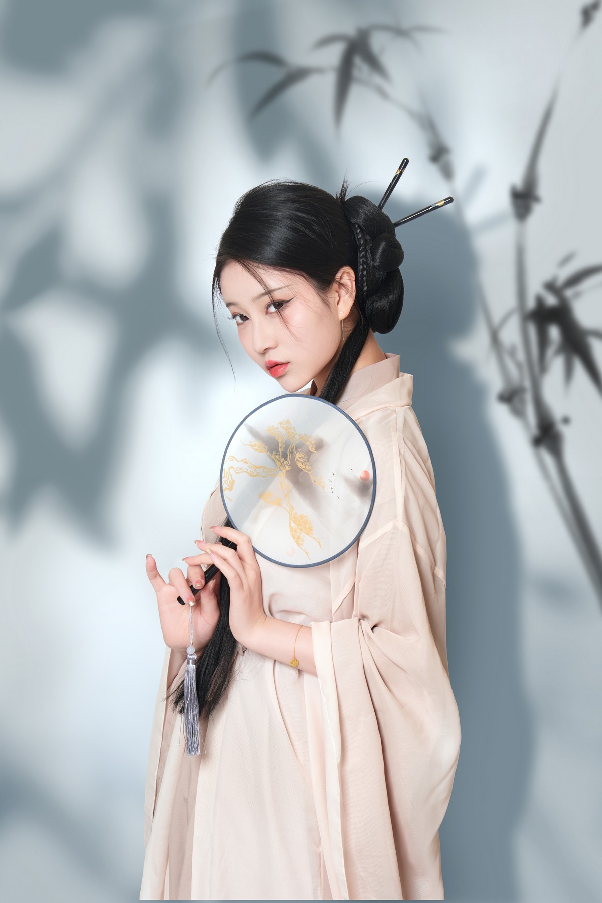 年年nnian 青丝古风写真 东方美人高清图集插图2