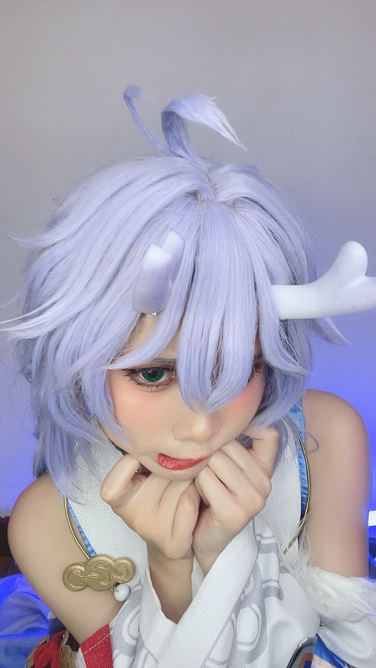 PoppaChan Bailu Cosplay Pack (Honkai Star Rail) – 155 Photos 12 Videos 457MB插图2