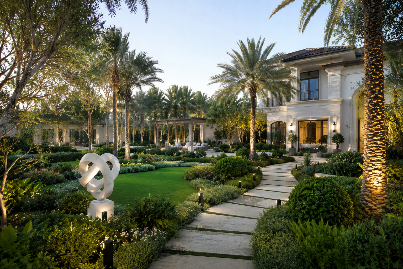 Palm Jumeirah Villa Landscape