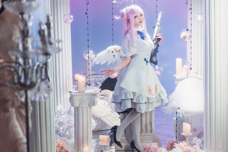 艾西Aiwest 碧蓝档案圣园未花Cosplay写真图集 高清美图合集 40P (415.8M)插图5