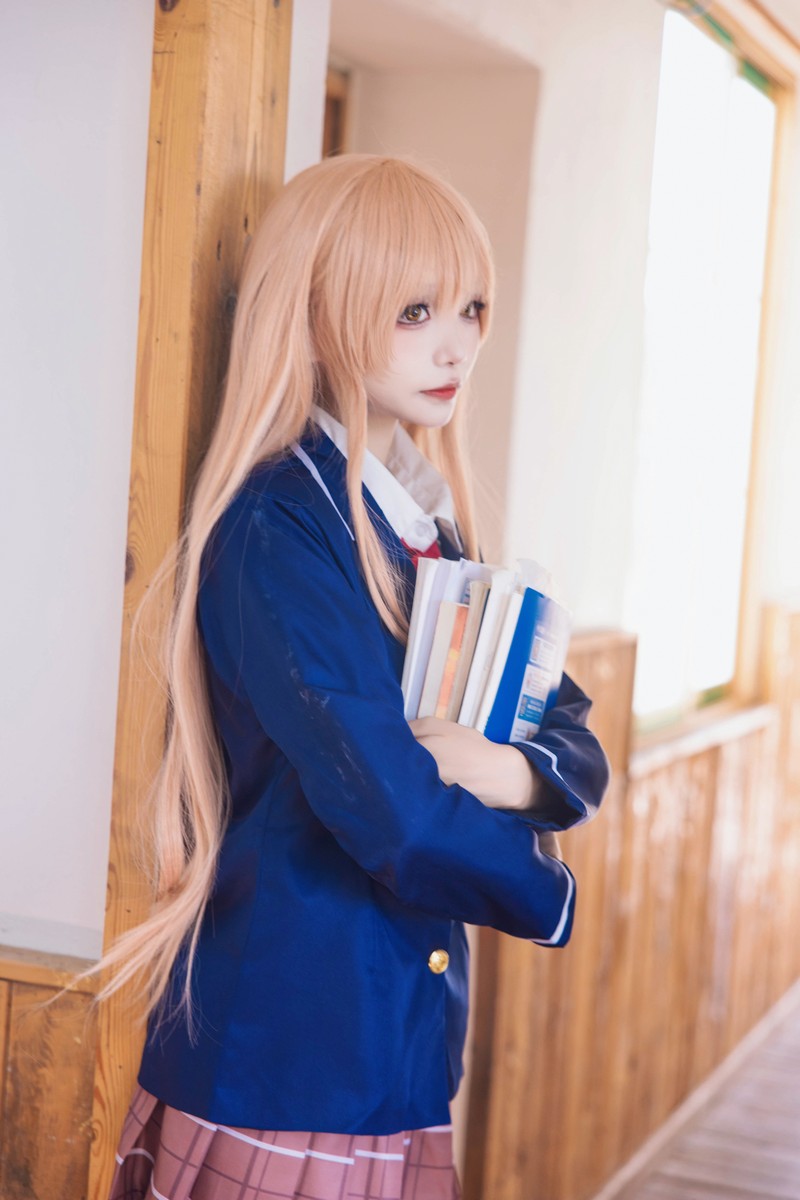 艾西Aiwest 邻家天使椎名真昼Cosplay写真图集 动漫角色高清图集 40P (150.1M)插图3