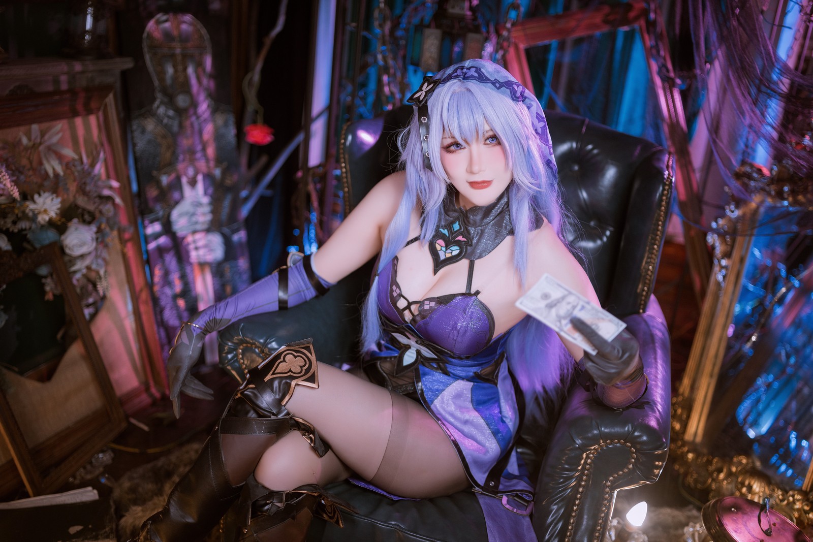 兔胖胖min – 崩坏：星穹铁道 黑天鹅 Cosplay 高清写真集（40P-413.8MB）插图1