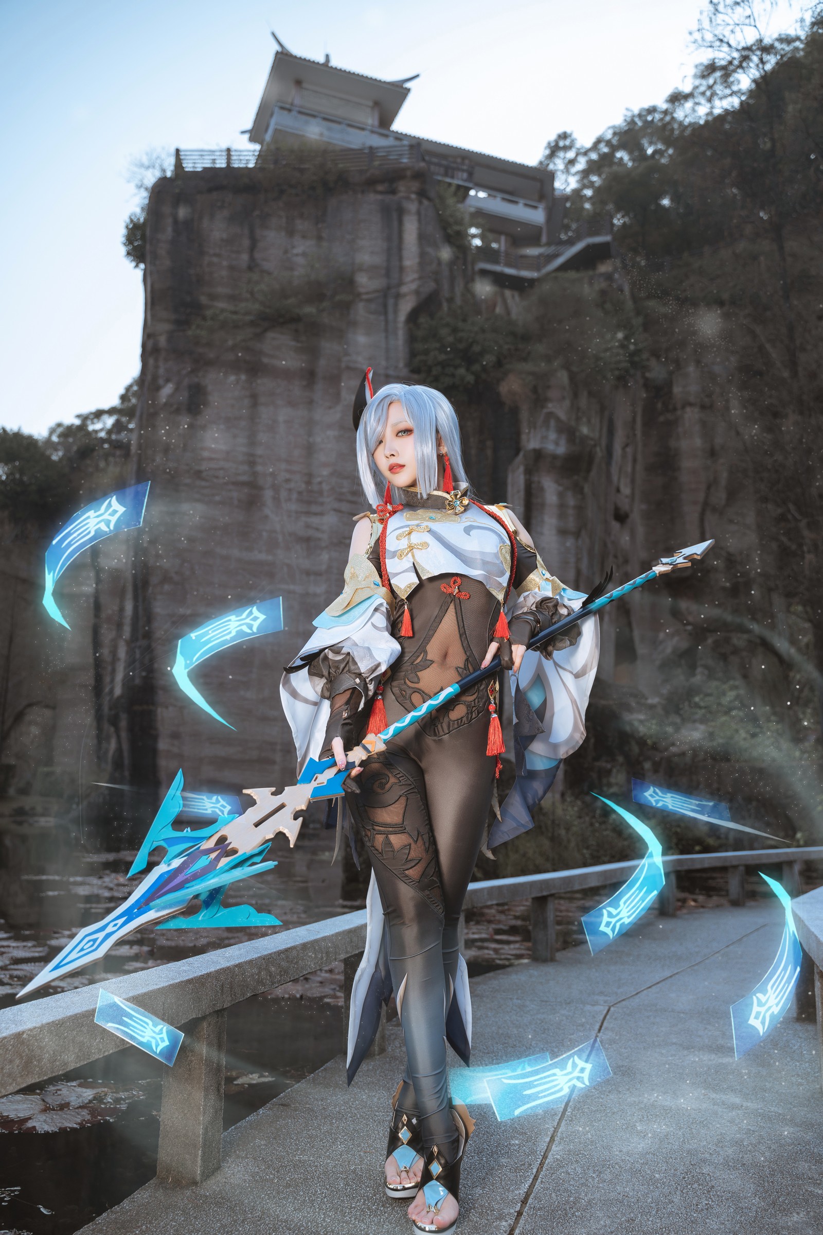 宮本桜 申鹤 Cosplay 写真合集｜原神人气角色 高清摄影（22P｜283MB）插图4