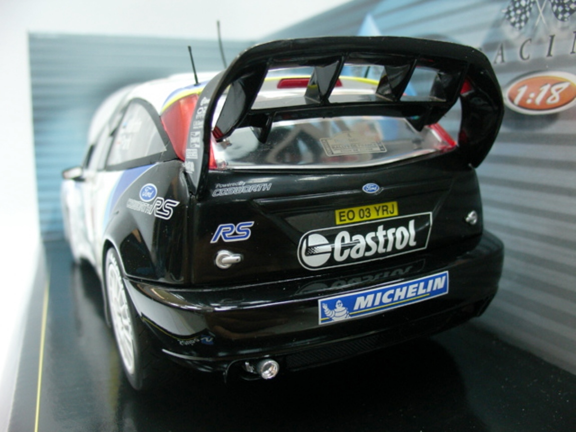 WOW EXTREMELY RARE Ford Focus RS WRC Martin Td Corse 2003 1:18