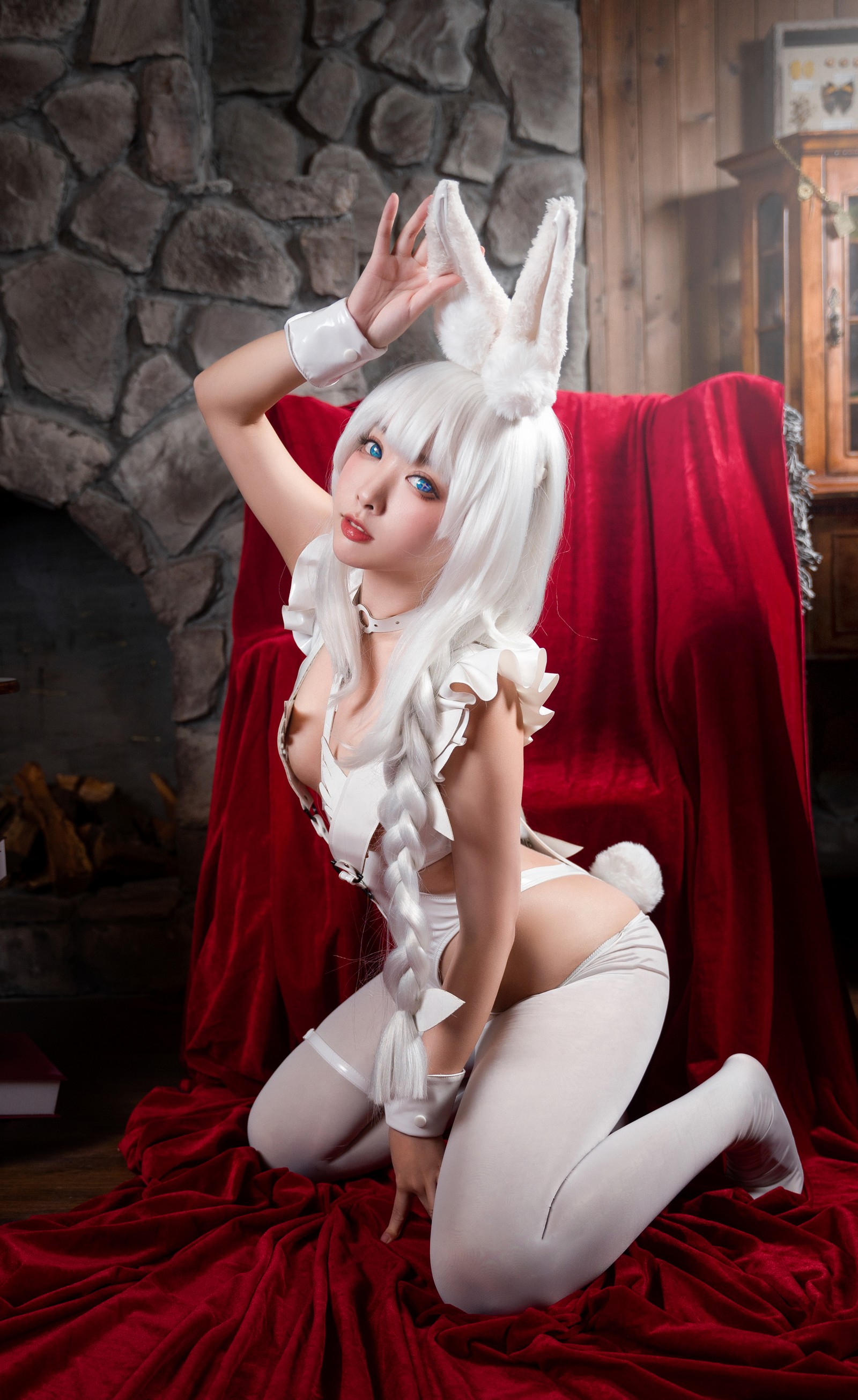 宮本桜 恶毒 Cosplay 写真合集｜碧蓝航线人气角色 高清摄影（35P｜456MB）插图7