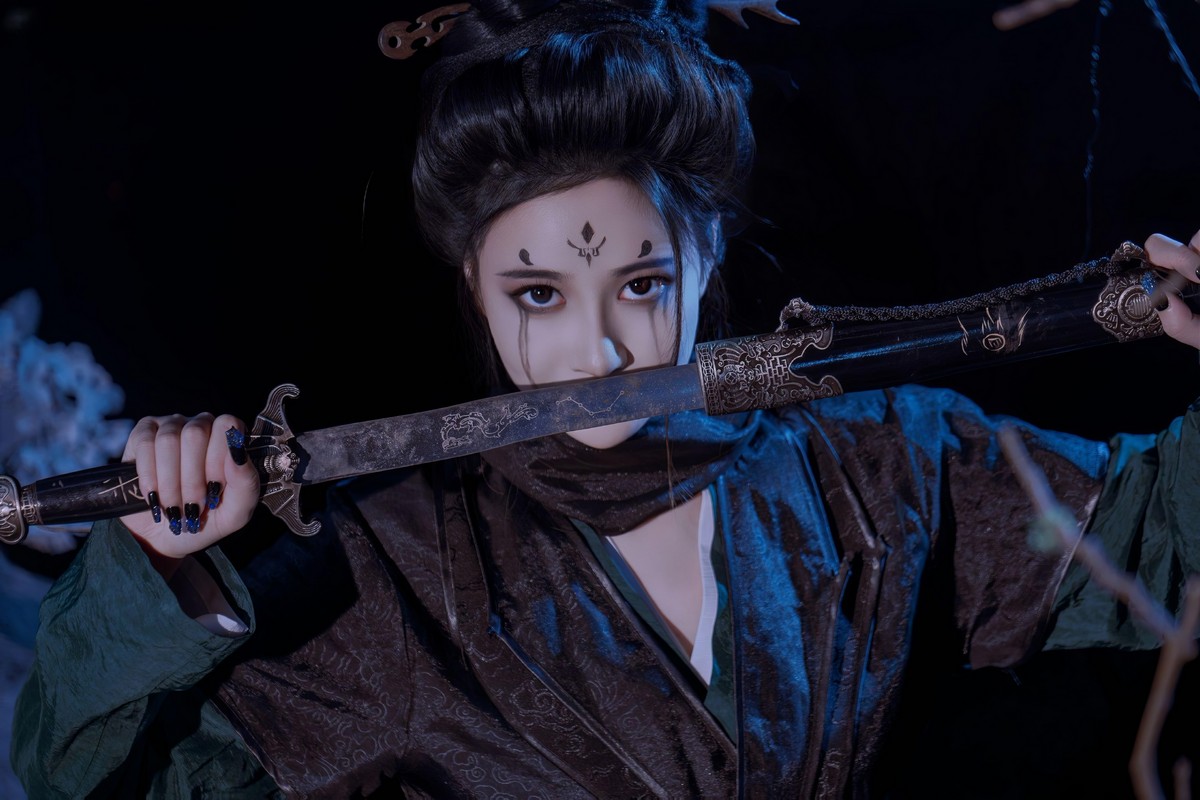 年年nnian 黑神话四妹Cosplay 游戏角色图集插图7