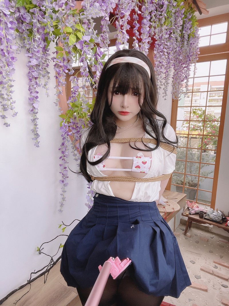 MiMi Chan & Uy 制服捆绑主题 Cosplay 写真合集【93P-11V-583.1M】插图4