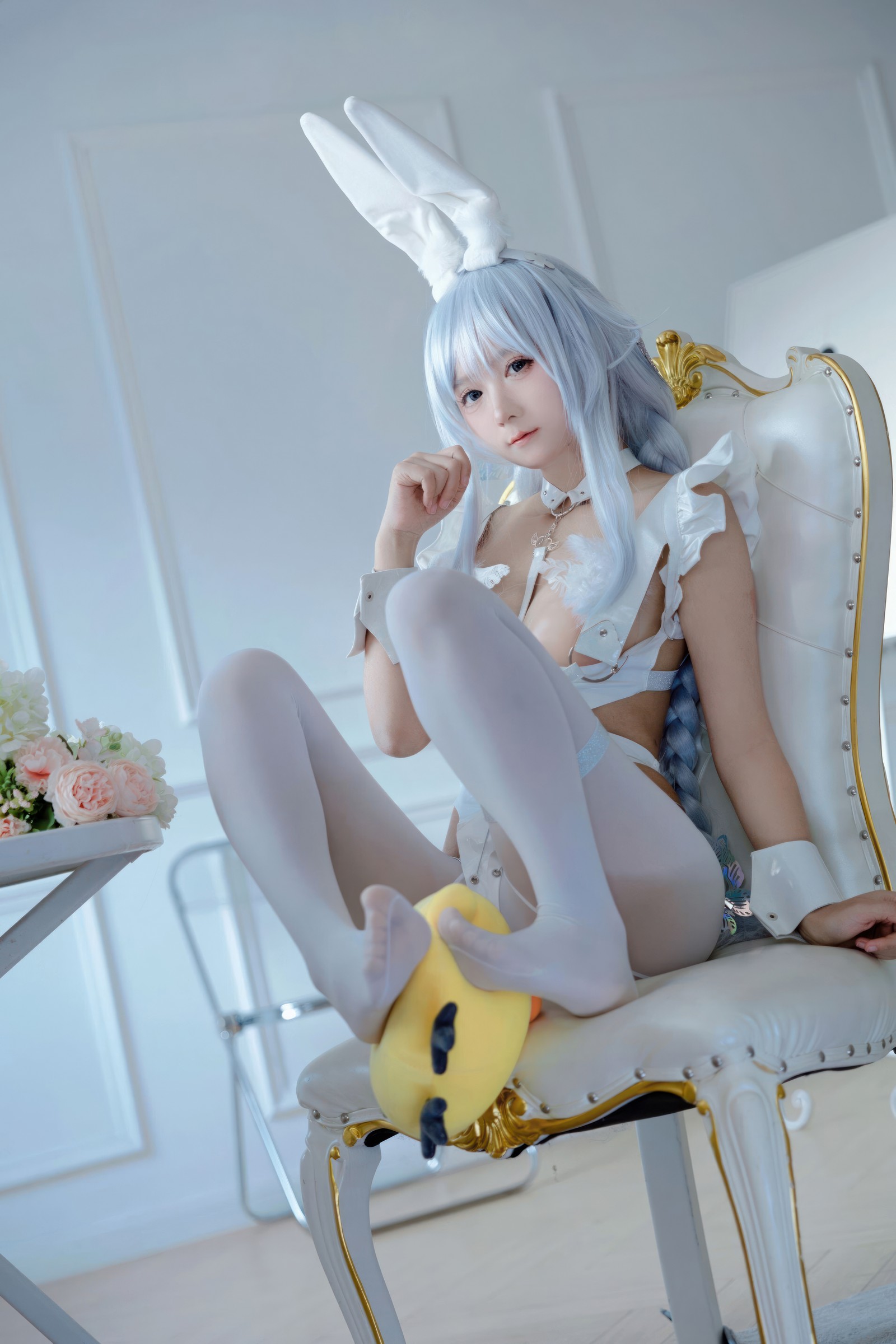 喜欢爱理吗套图：碧蓝航线恶毒·白兔COS高清写真（37P-219.3M）插图5