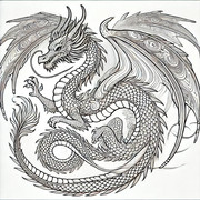 Dragon-Coloring-Page