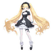 1girl, mikozin, NDGD, ohlia, {kobayashi ritz}, reoen, tsundere, aqua eyes, absur s-3031662398