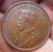 1 Cent 1918. Canadá 20181017-183033