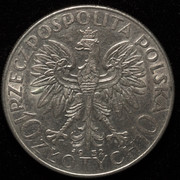 10 zlotych Polonia 1932 (Reina Jadwiga). PAS7339