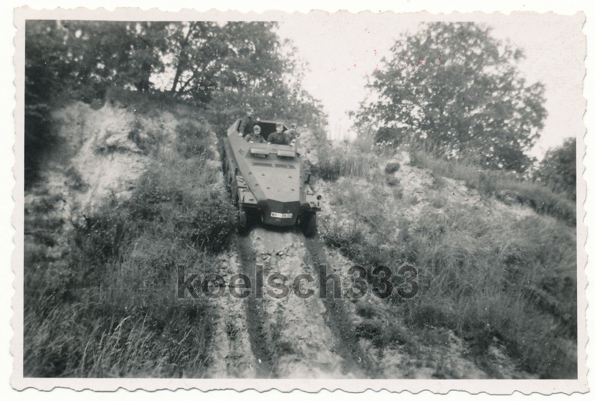 Schützenpanzer Panzer Halbkette Sd.Kfz. Geländef