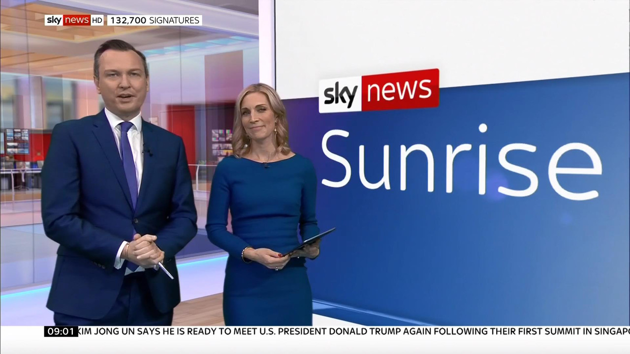 01 January - 09.00.00 - Sunrise. Stephen Dixon and Gillian Josep