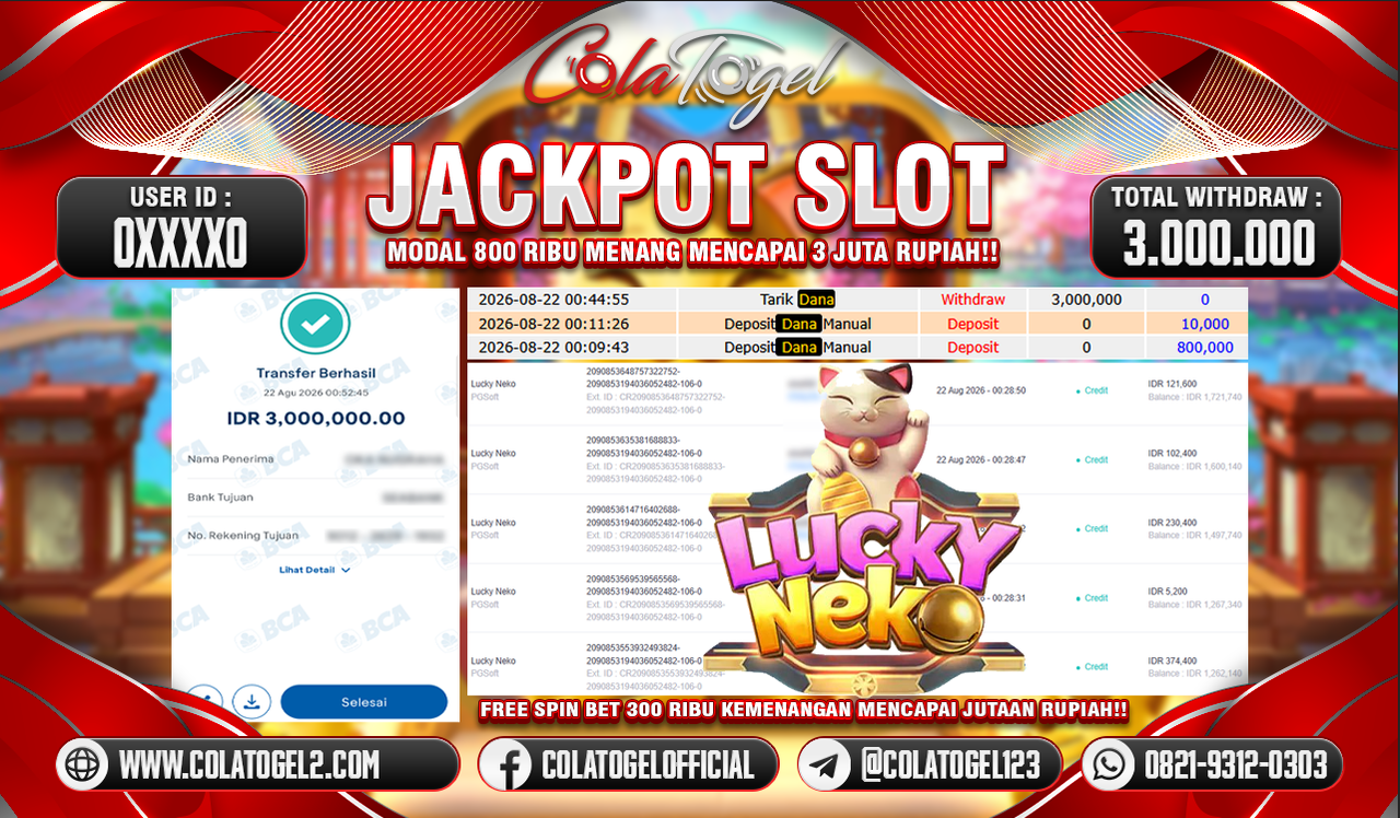 JACKPOT SLOT GACOR!!