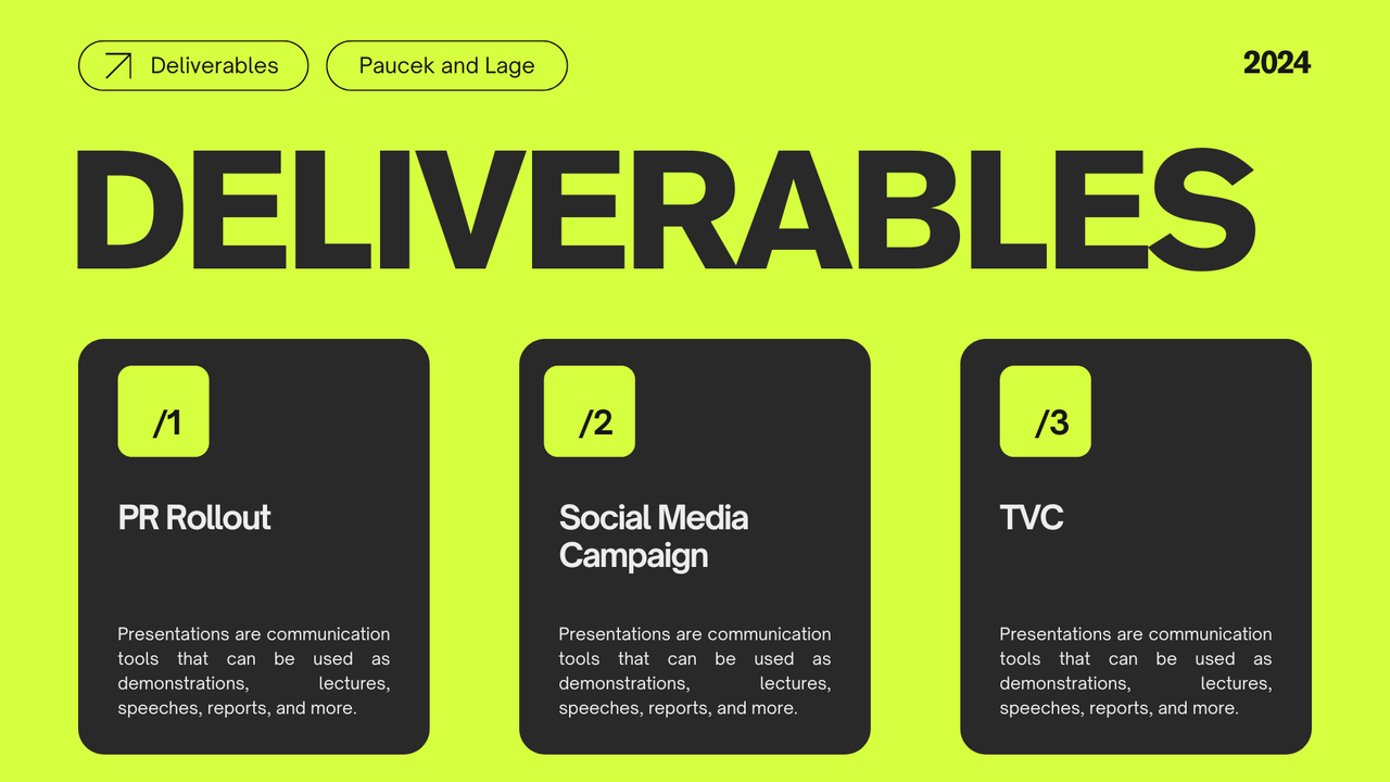 Green and Black Bold Creative Brief Presentation