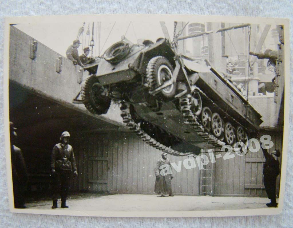 SPW - Schützenpanzer - Schiffsverladung