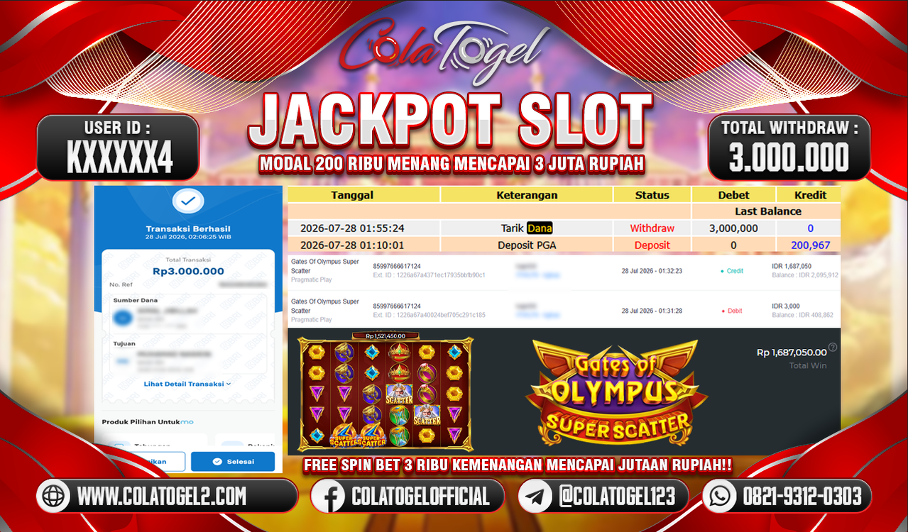 JACKPOT SLOT GACOR!!