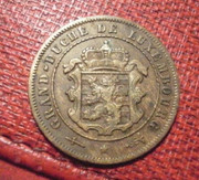 2 1/2 centimes 1908. Luxemburgo. 20181101-120031