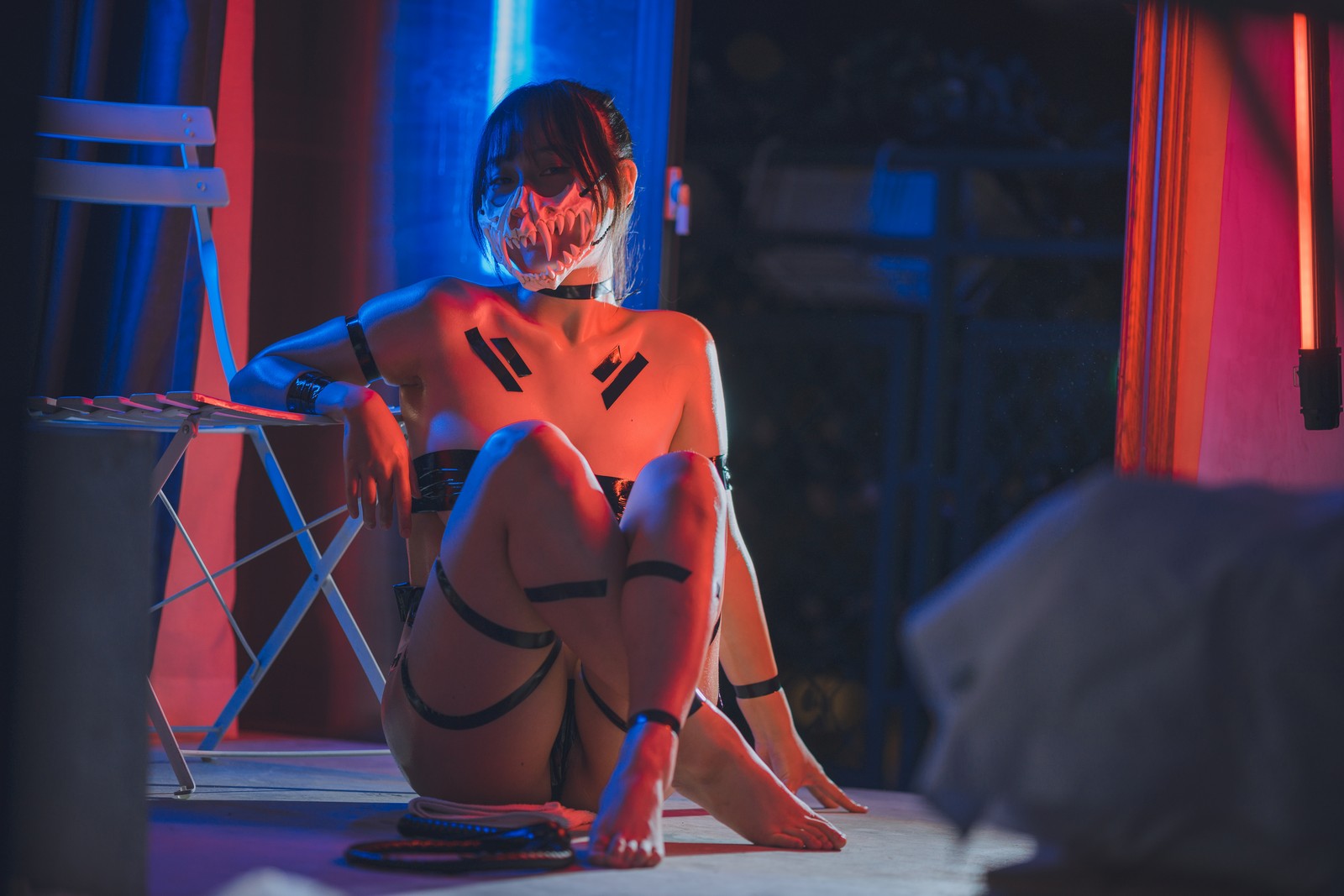 浅安安 黑胶带 写真集 – 创意主题 高清写真 [44P-710MB]插图7