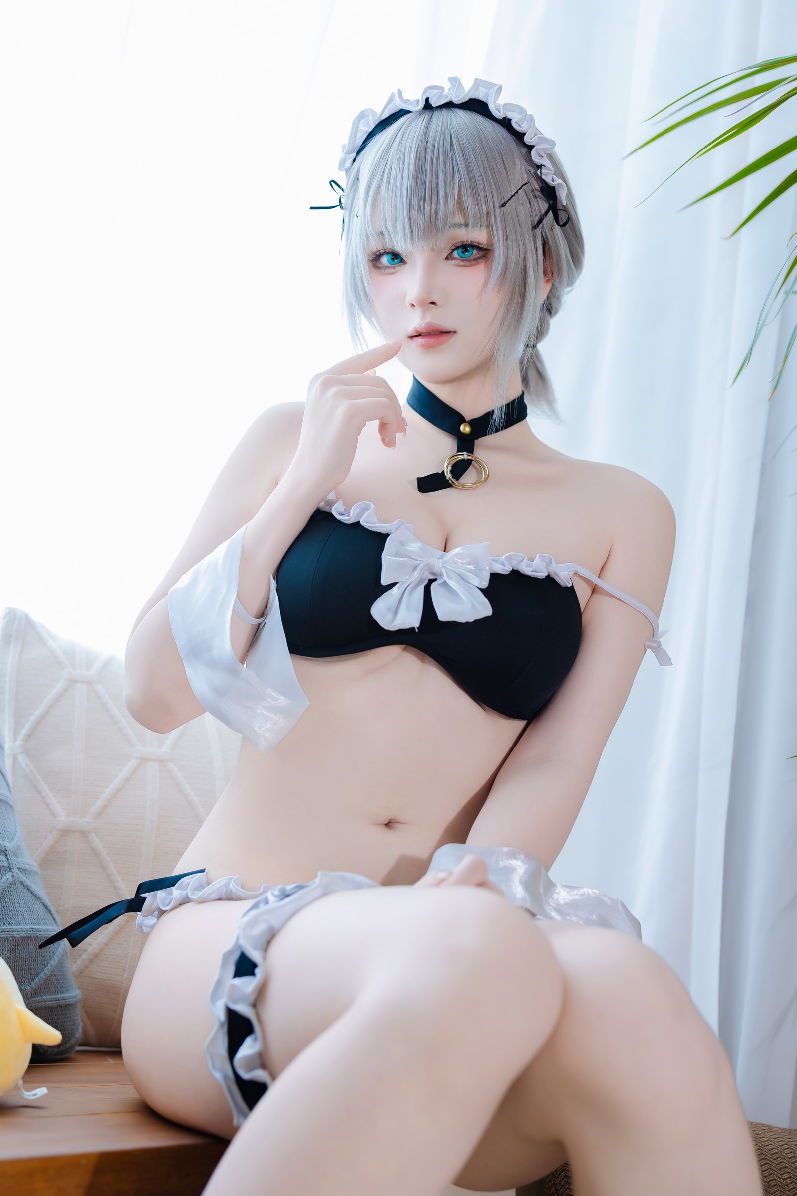 屿鱼 Yuyu 碧蓝航线 曼彻斯特 泳装 Cosplay 写真集（50P｜365MB）插图1