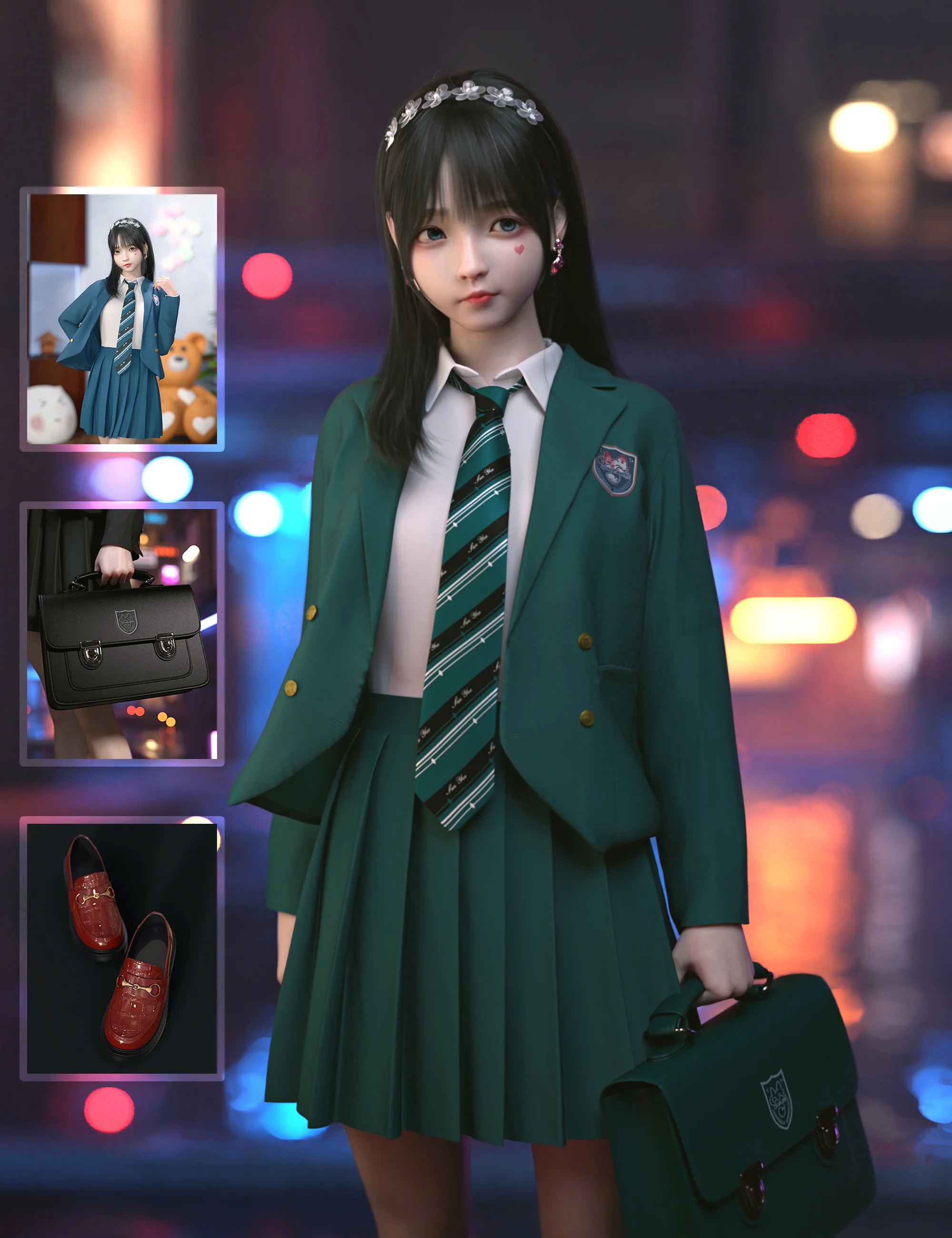 (FILLED 20230407) DForce SU Japan School Uniform Suit For G8, 8.1
