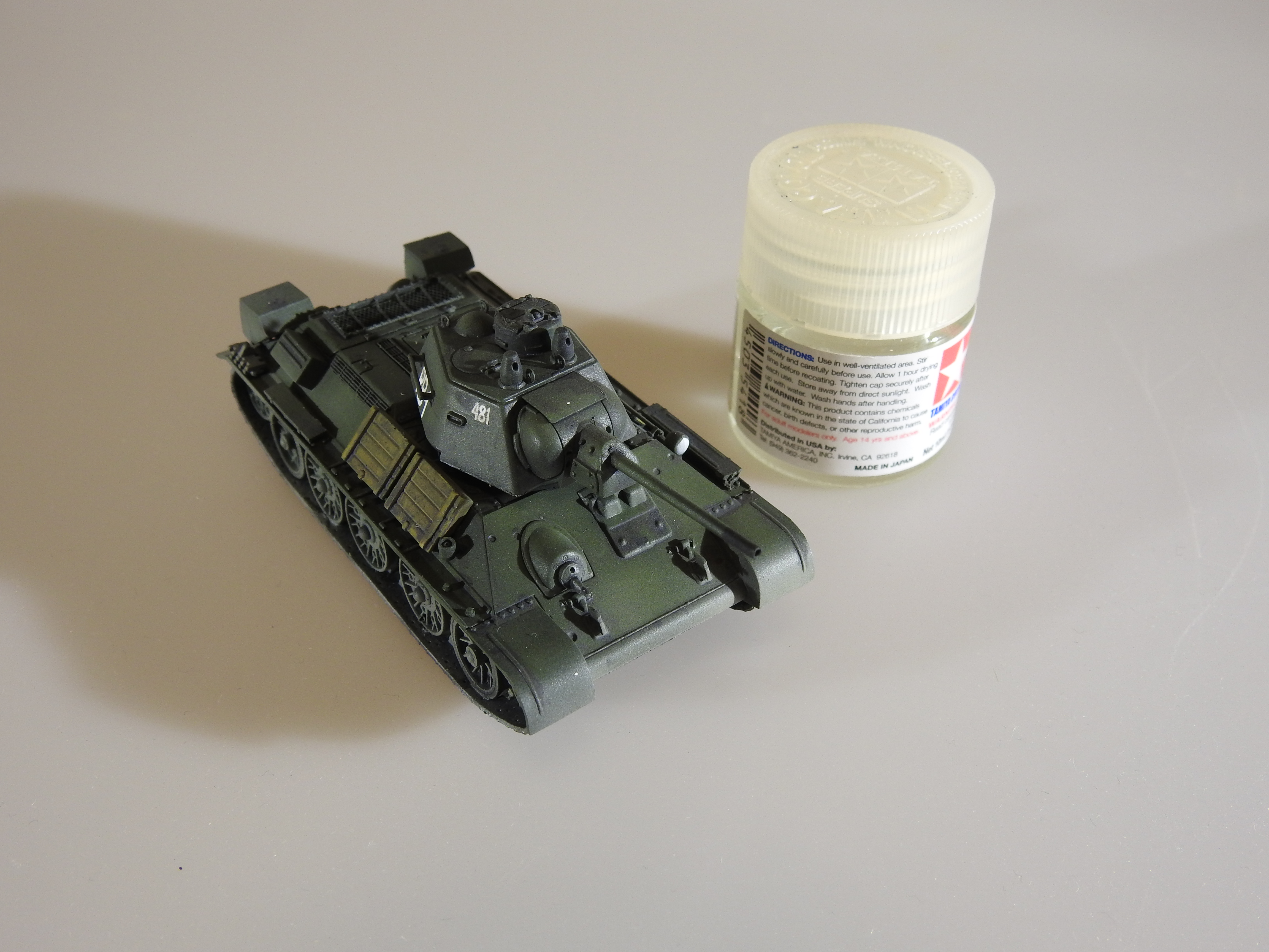 T-34/76 Mod. 1943, Dragon, 1/72 – klar DSCN7241