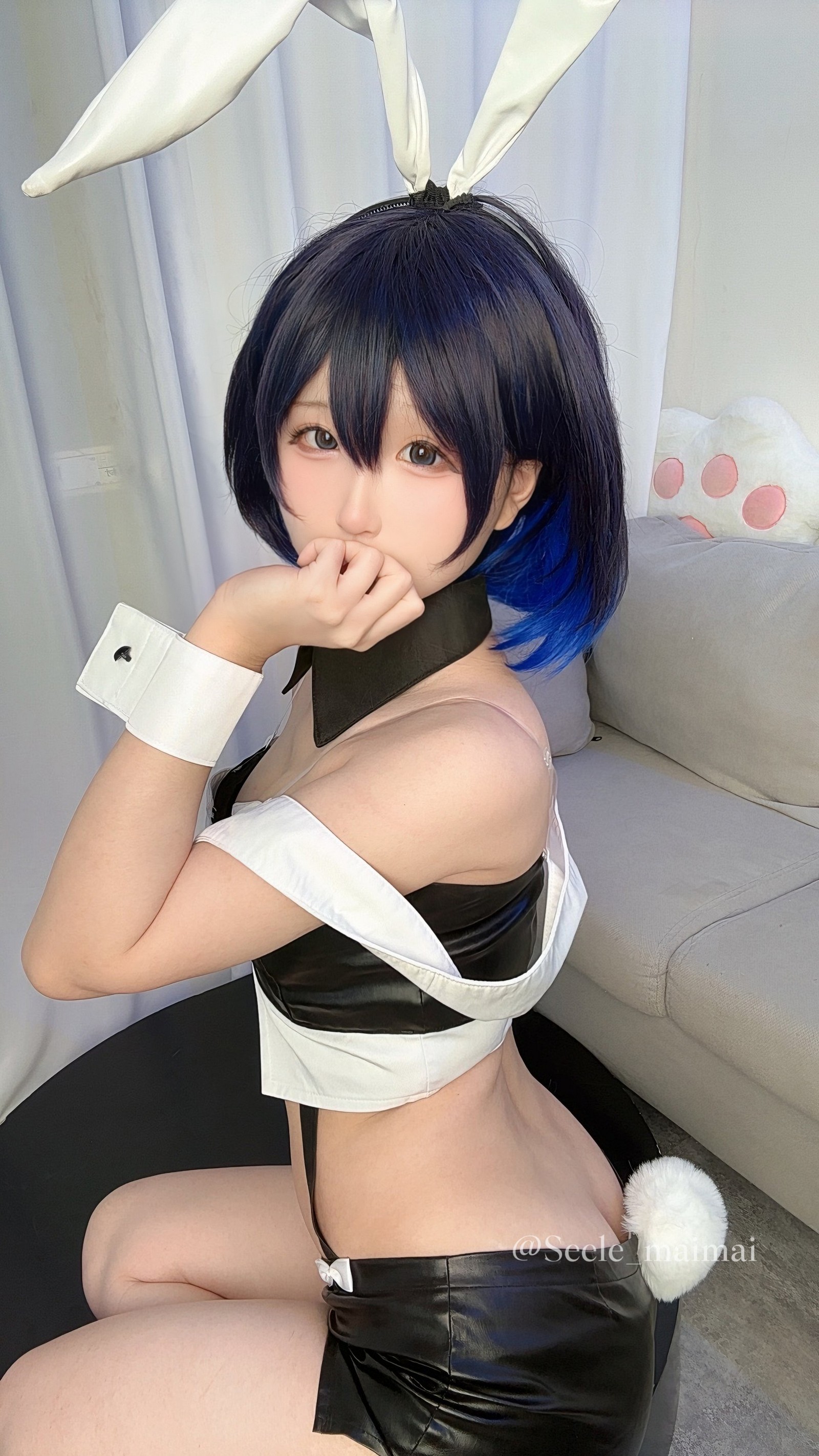 Seele麦麦兔女郎希儿 Cosplay 写真集｜崩坏3高质量高清图包（83P-147.3M）插图4