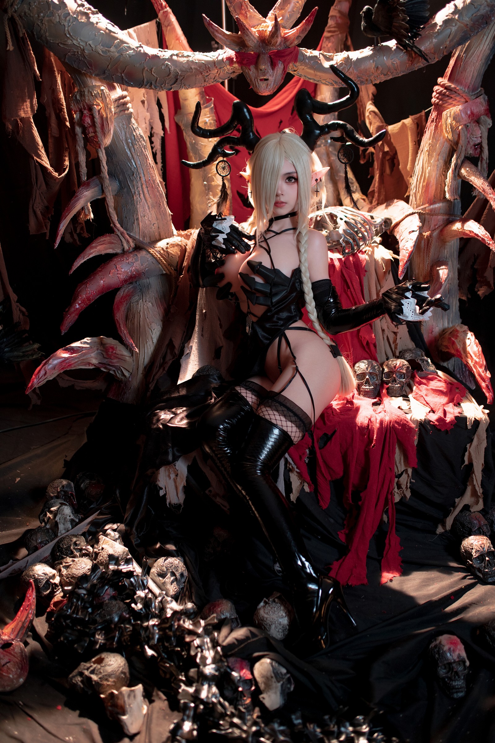 Bangni邦尼 – 碧蓝航线 尾张 Cosplay 高清写真集（81P-8V-1.45GB）插图6