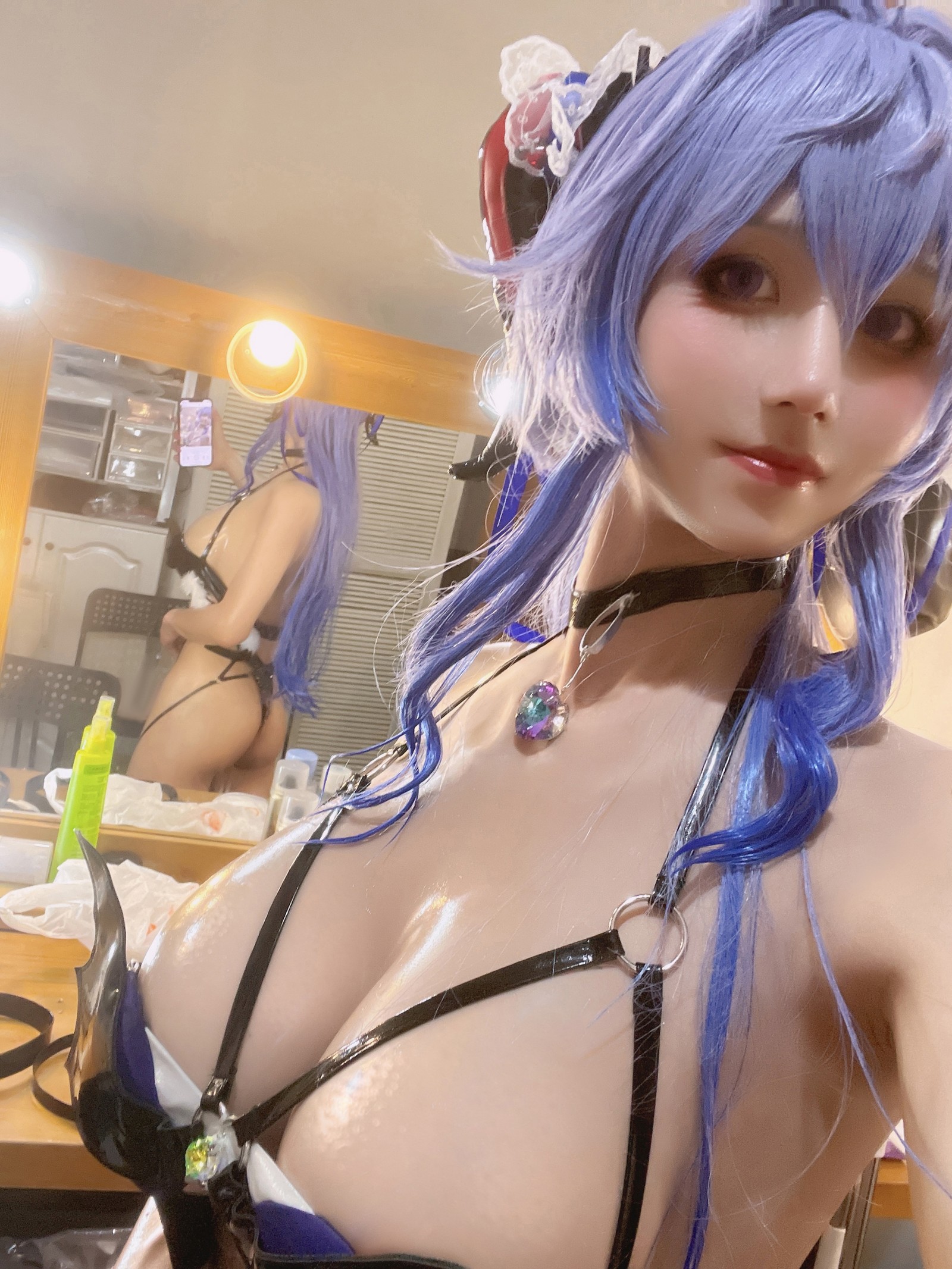 桜满三时 – 原神 甘雨魅魔写真照[130P-1.21G]插图5