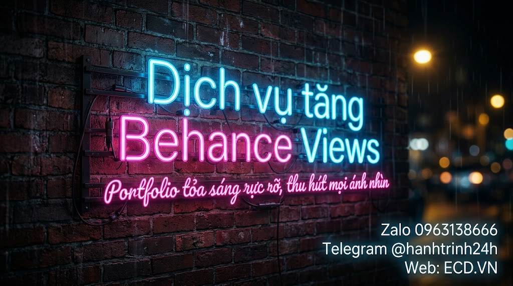 tăng behance views top behance freelancer