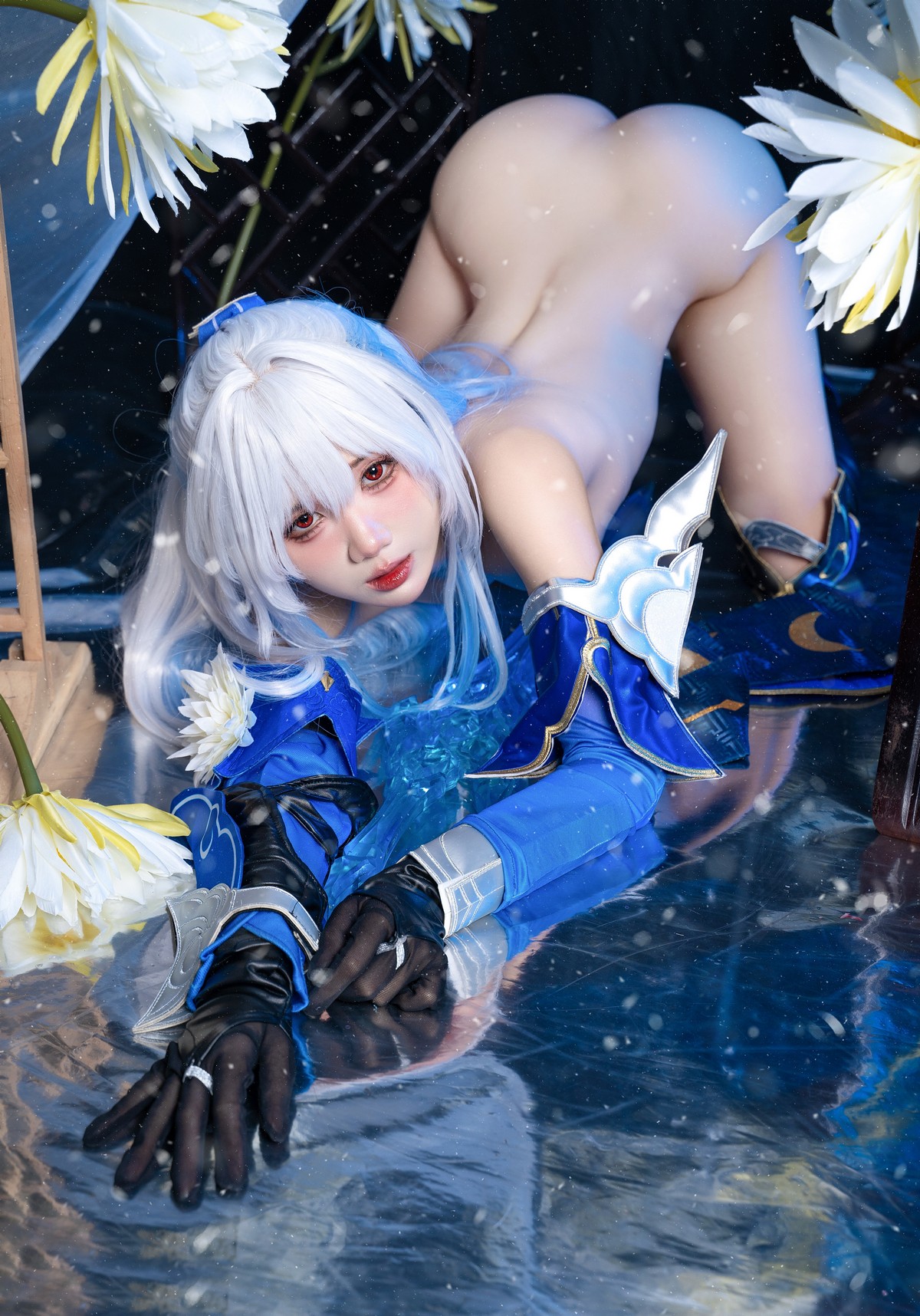 PoppaChan Jingliu Cosplay (Honkai Star Rail) – 40 Photos 344MB插图2