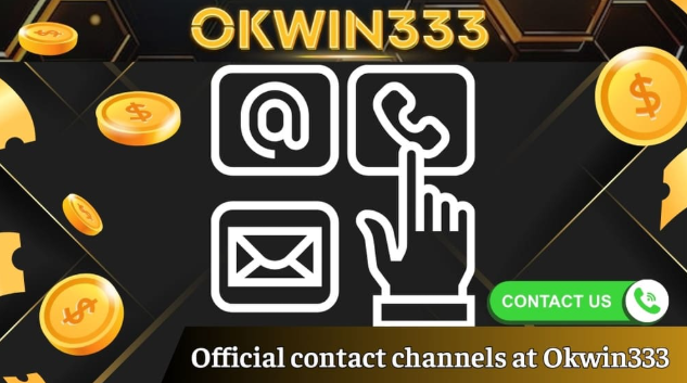 Official contact channels at Okwin333