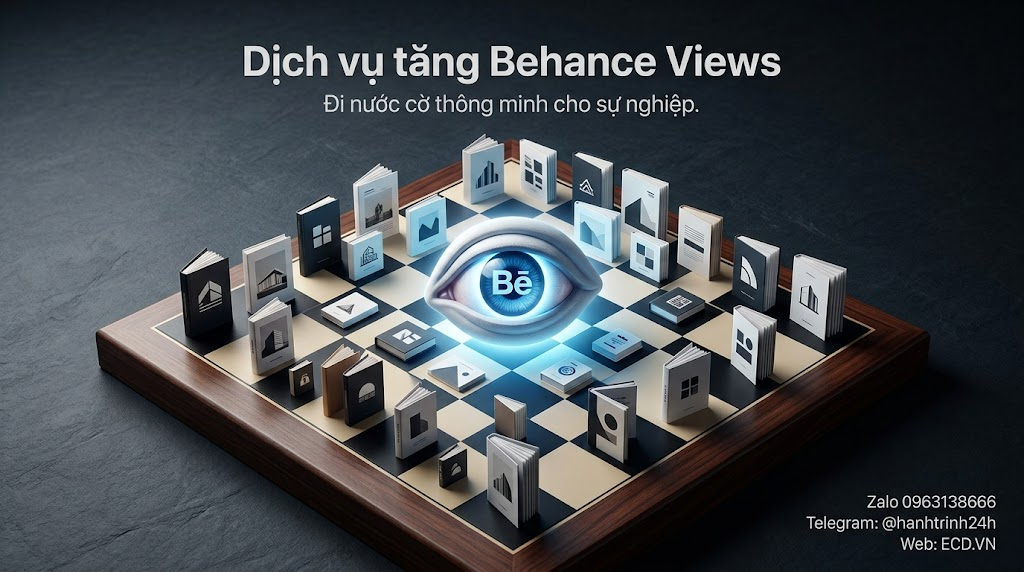 dịch vụ tăng behance views tự nhiên tăng follower