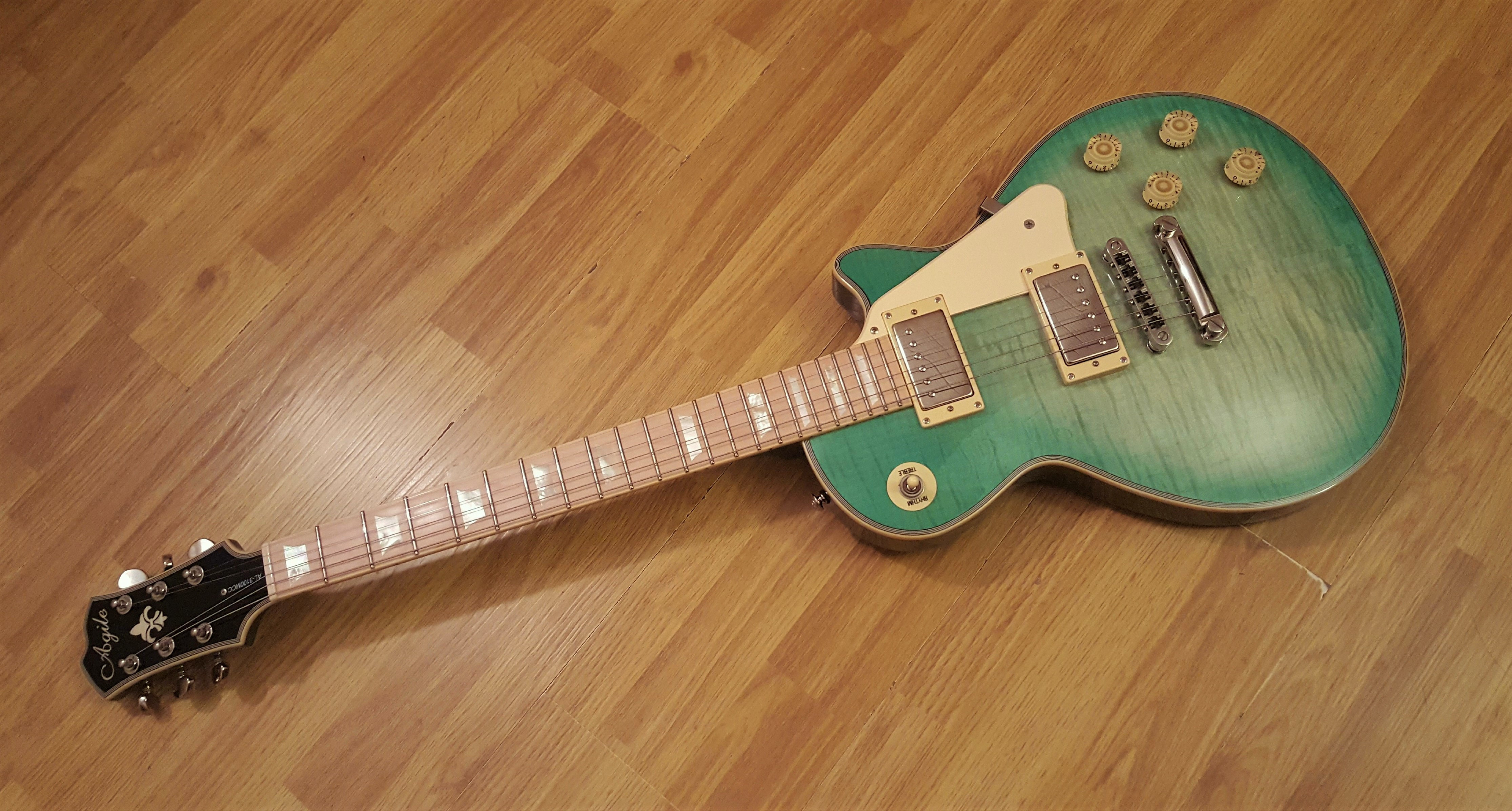 NGD: 2018 AL-3100MCC Oceanburst Flame MN - A Guitar And Gear Support Forum
