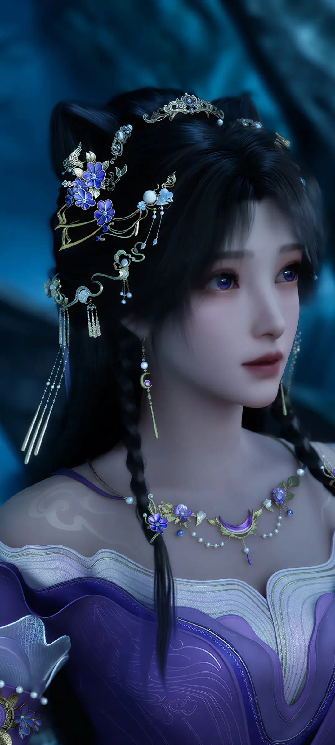 遮天姬紫月·超清壁纸30张，可以做手机壁纸插图3