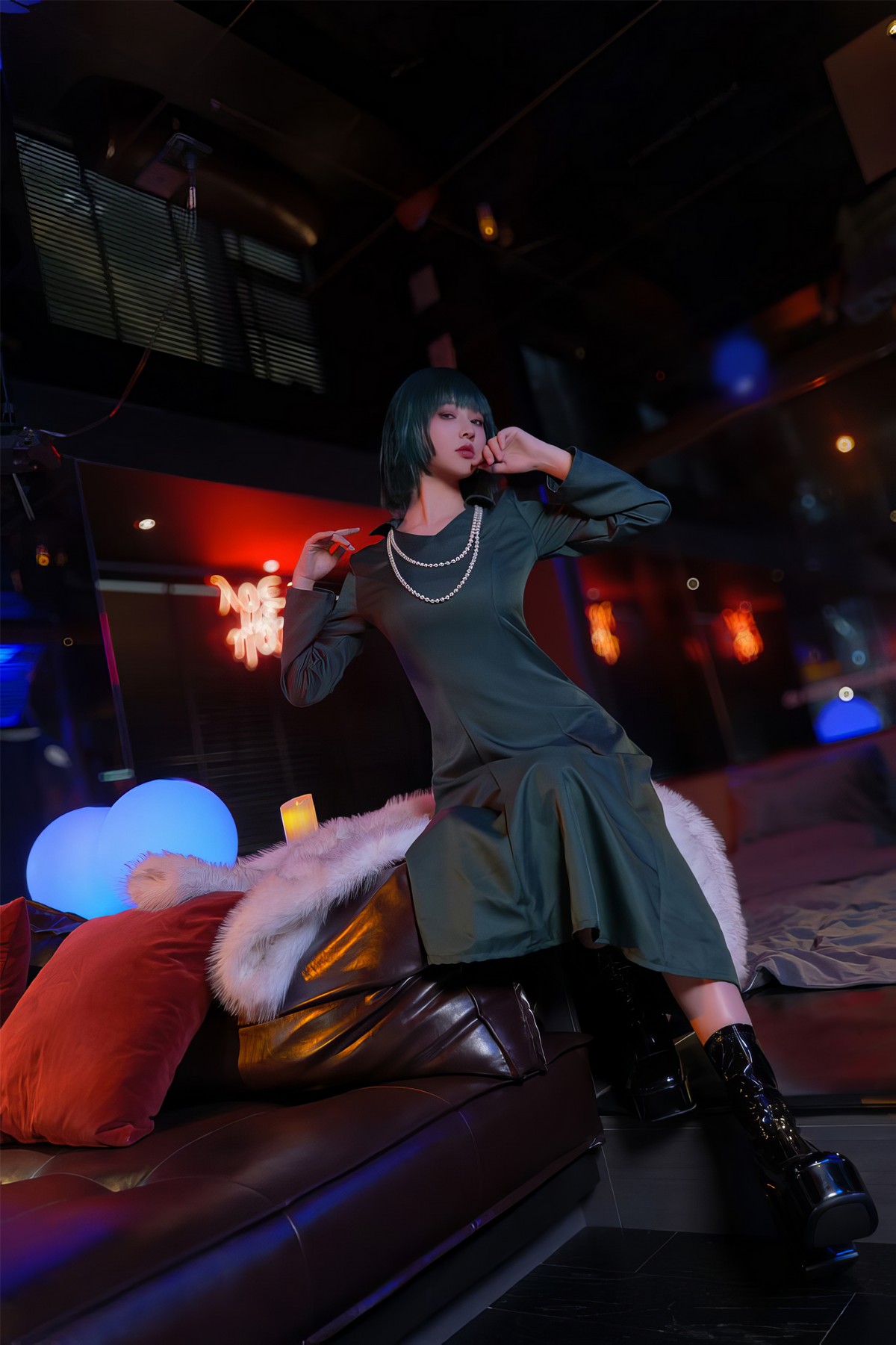年年nnian 地狱吹雪Cosplay 一拳超人角色图集插图7