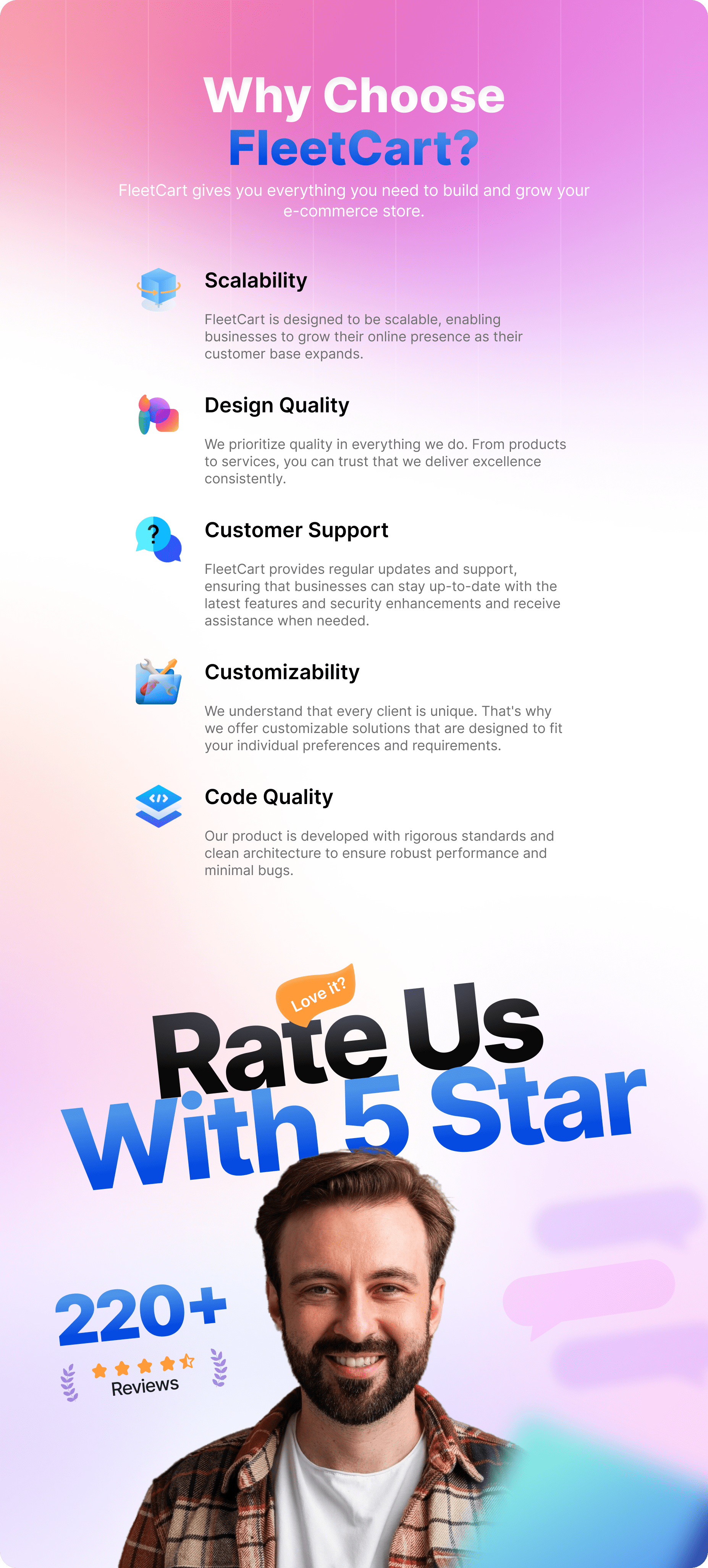 Why choose FleetCart