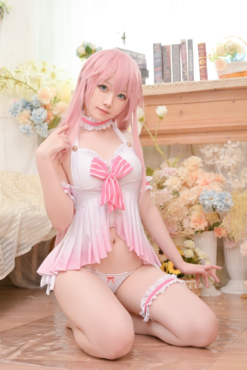 Asagiriai（愛ちゃん）芙蕾雅Cosplay写真 回复术士的重启人生角色图集 32P (134.9M)插图8