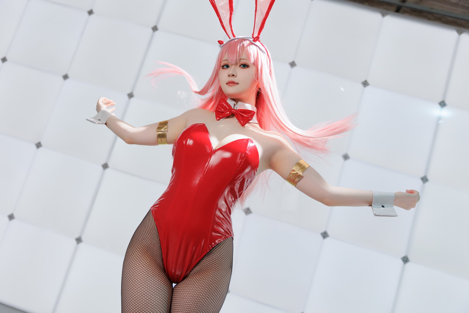 屿鱼 Yuyu Zero Two Cosplay 写真图集｜Darling in the Franxx 高清摄影（39P｜356MB）插图7